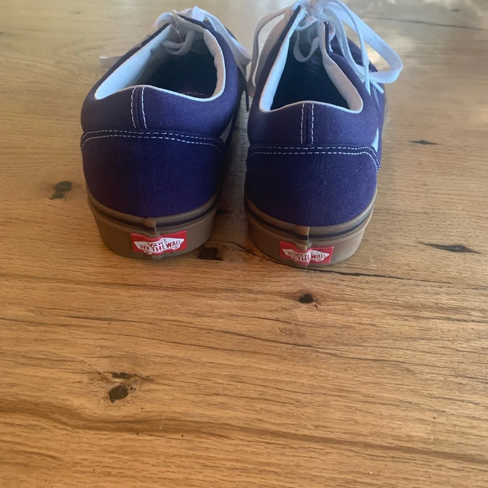 Vans Old‎ Skool Sneaker Trainers Purple Blue Men’s 10 NWOT